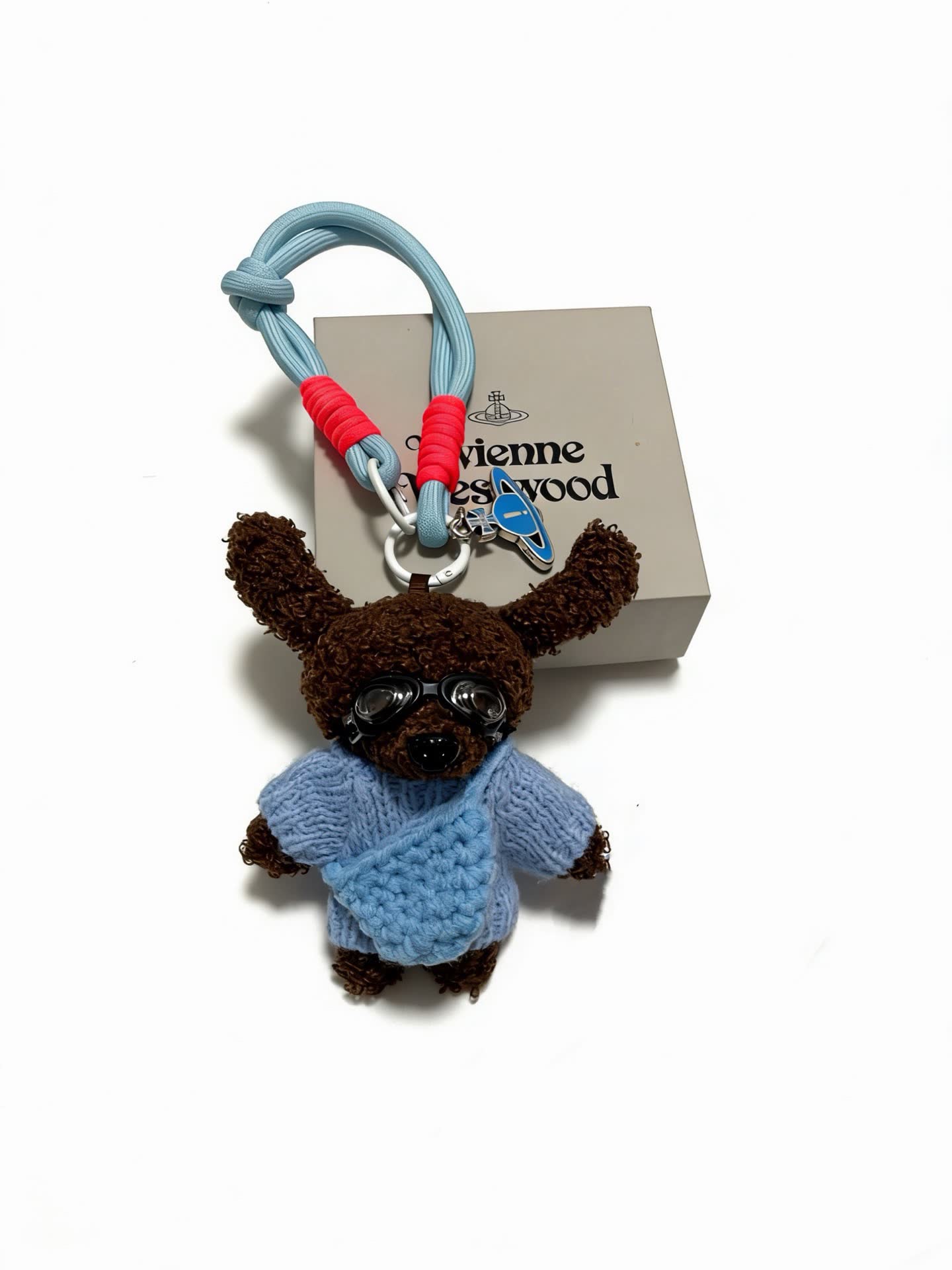 Vivienne Westwood Blue Sweater Keychain
